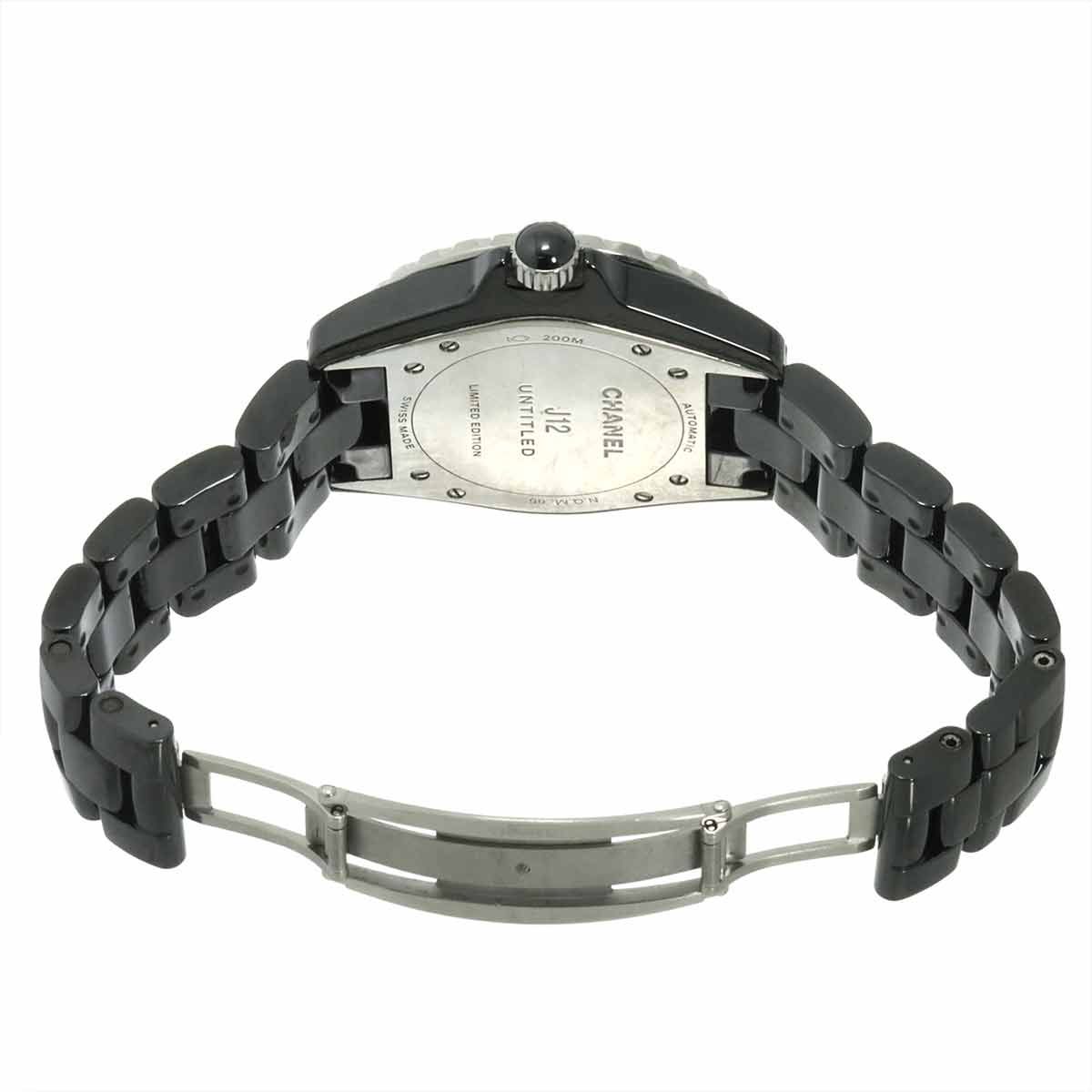 Chanel Untitled 38 Limited to Watch Date Black Ceramic Automatic Winding — view 5