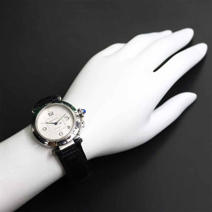 Cartier Pasha 38 Watch Date Silver Automatic Winding — view 4