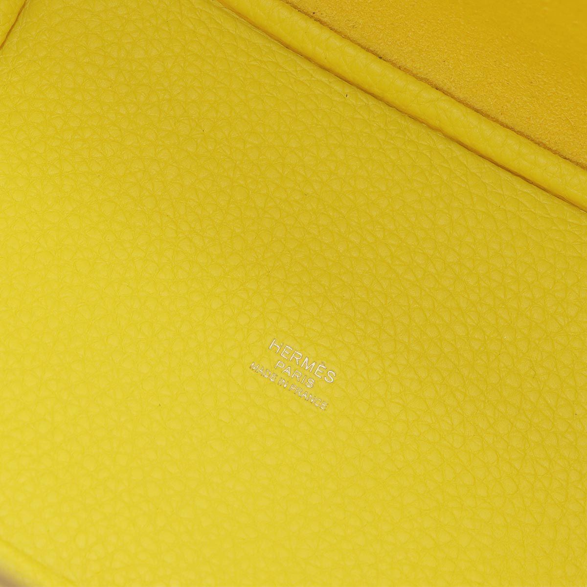 Hermes Picotin Lock 18 PM Hand Bag Taurillon Clemence Lime Silver PM — view 8