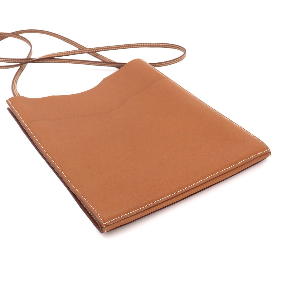 Hermes Onimetou 2 PM Shoulder Bag Pochette Swift Gold — view 4