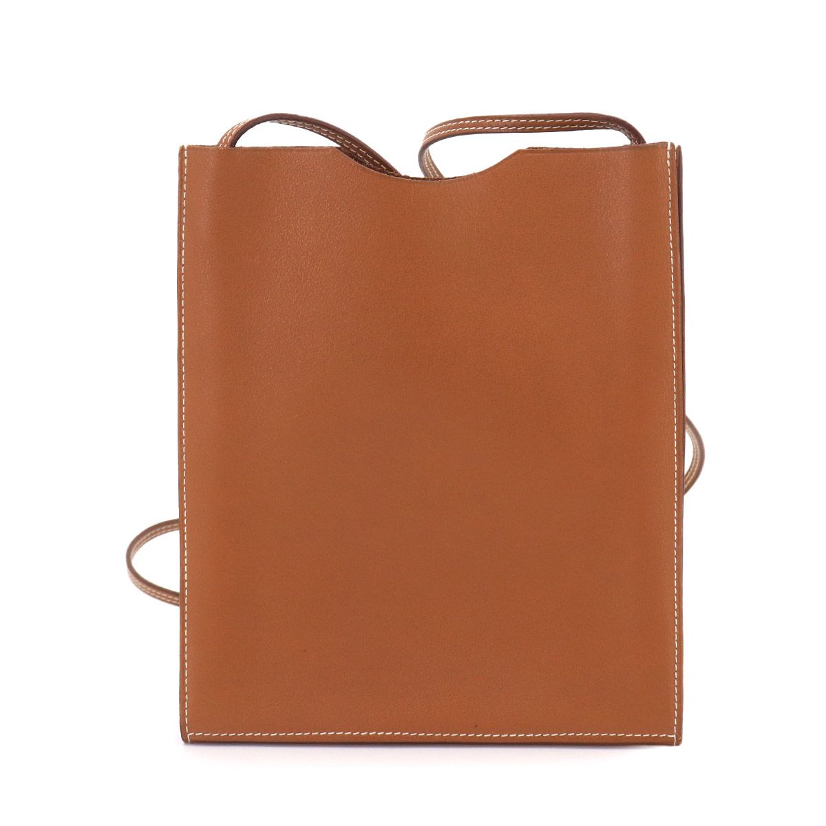 Hermes Onimetou 2 PM Shoulder Bag Pochette Swift Gold — view 2