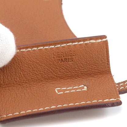 Hermes Onimetou 2 PM Shoulder Bag Pochette Swift Gold — view 9