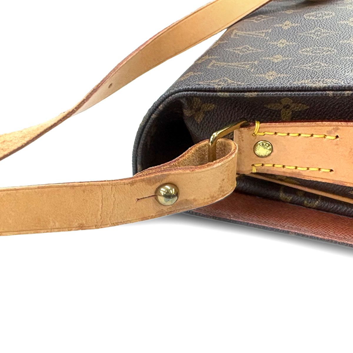 Louis Vuitton Monogram Cult Ciel GM Shoulder Bag Brown — view 8