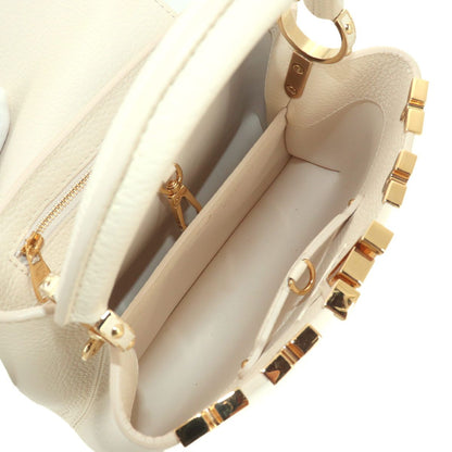 Louis Vuitton Capucines BB 2-Way Bag Taurillon Leather Cream Cles — view 8