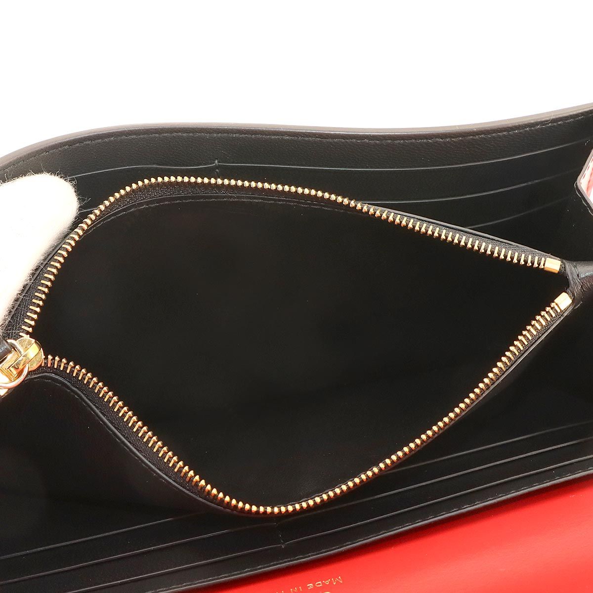 Cartier C de Cartier Bifold Wallet Leather Red Gold — view 8