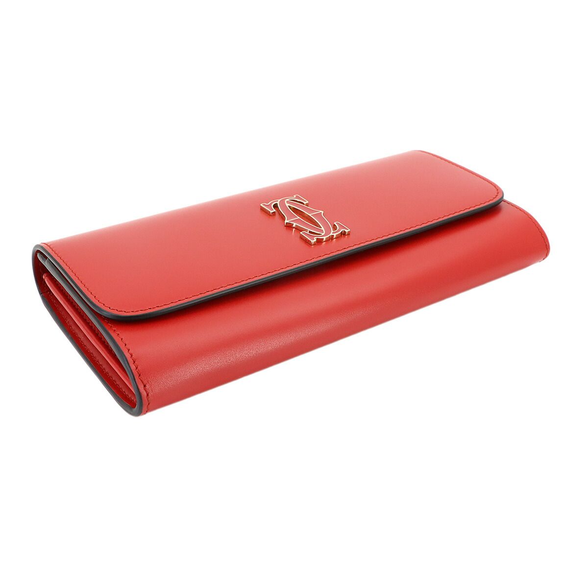 Cartier C de Cartier Bifold Wallet Leather Red Gold — view 4