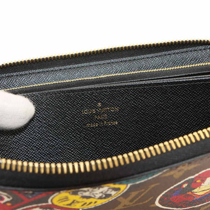 Louis Vuitton Monogram Zippy Wallet Kabuki Daruma Brown Kansai Yamamoto — view 8