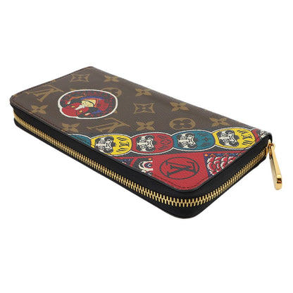 Louis Vuitton Monogram Zippy Wallet Kabuki Daruma Brown Kansai Yamamoto — view 4