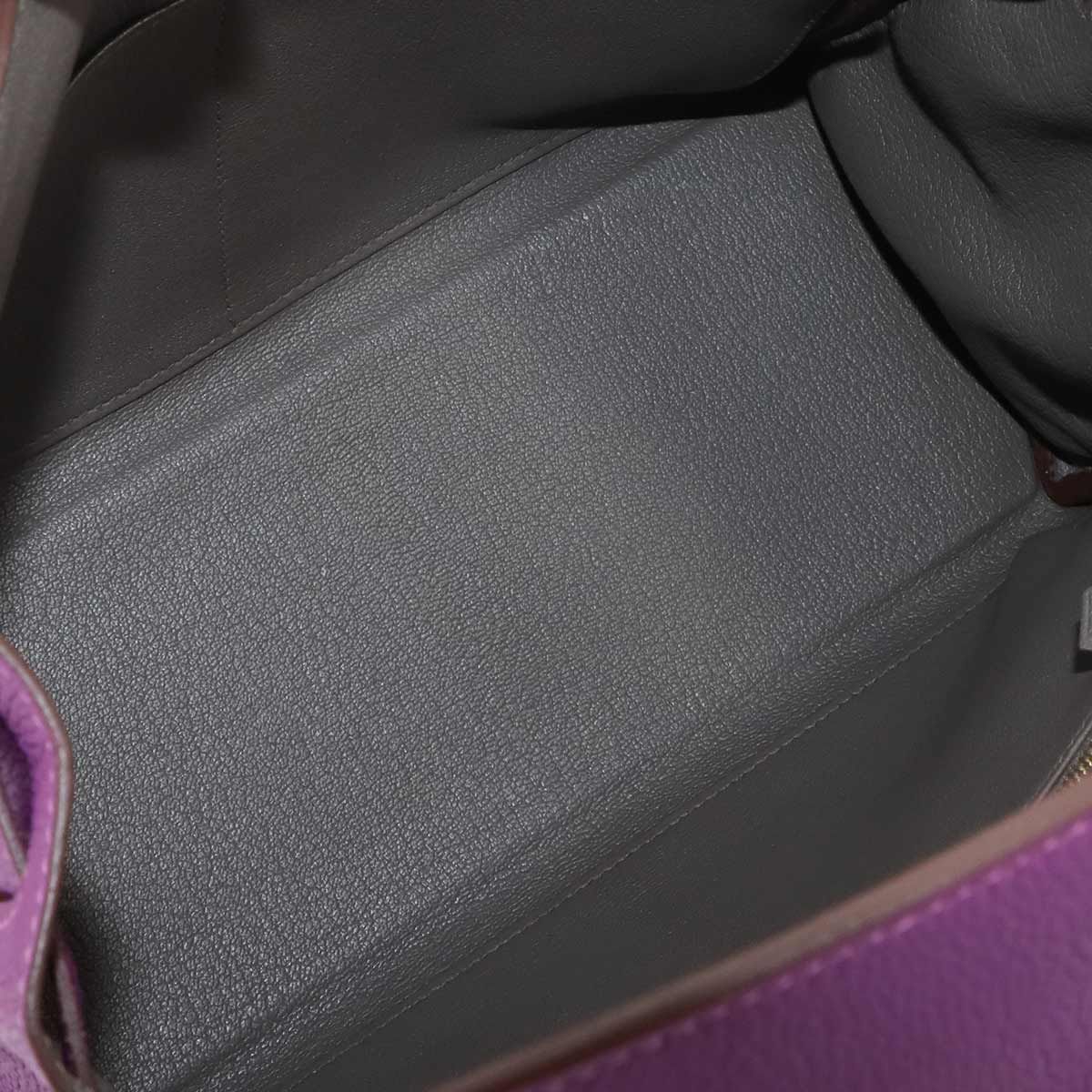 Hermes Kelly 28 Personal Togo Anemone Etain 2-Way Bag Retourne — view 8