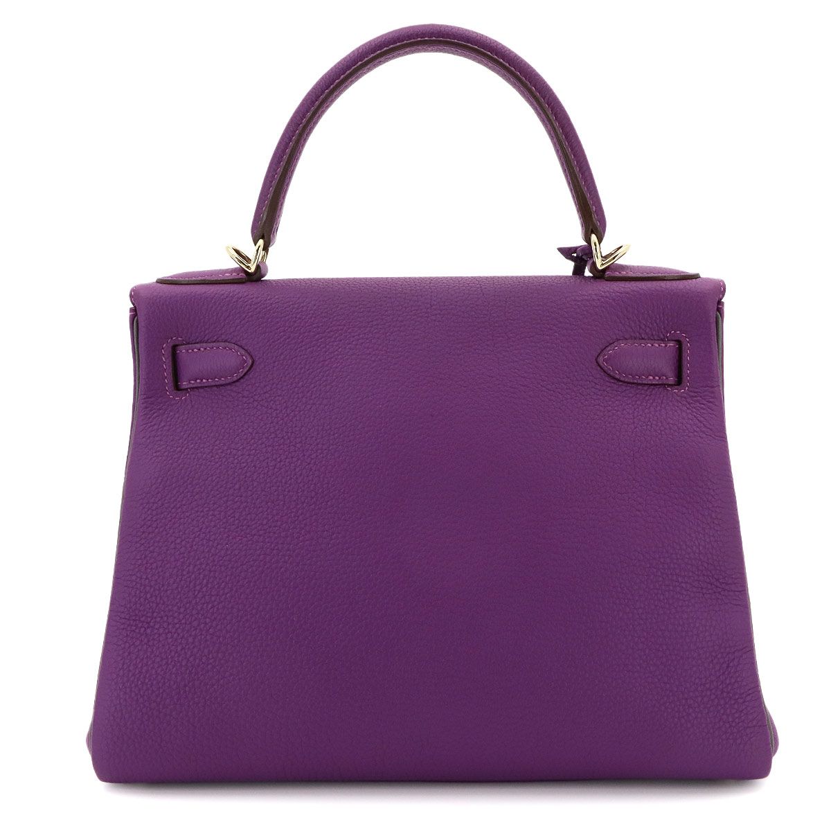 Hermes Kelly 28 Personal Togo Anemone Etain 2-Way Bag Retourne — view 2