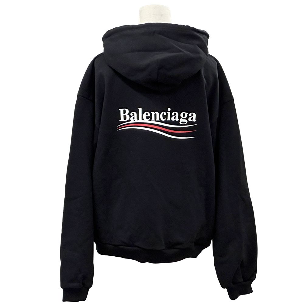 Balenciaga Hoodie Cotton Black L Oversize — view 4
