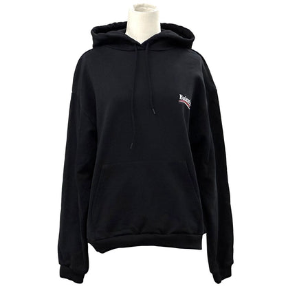 Balenciaga Hoodie Cotton Black L Oversize — view 3