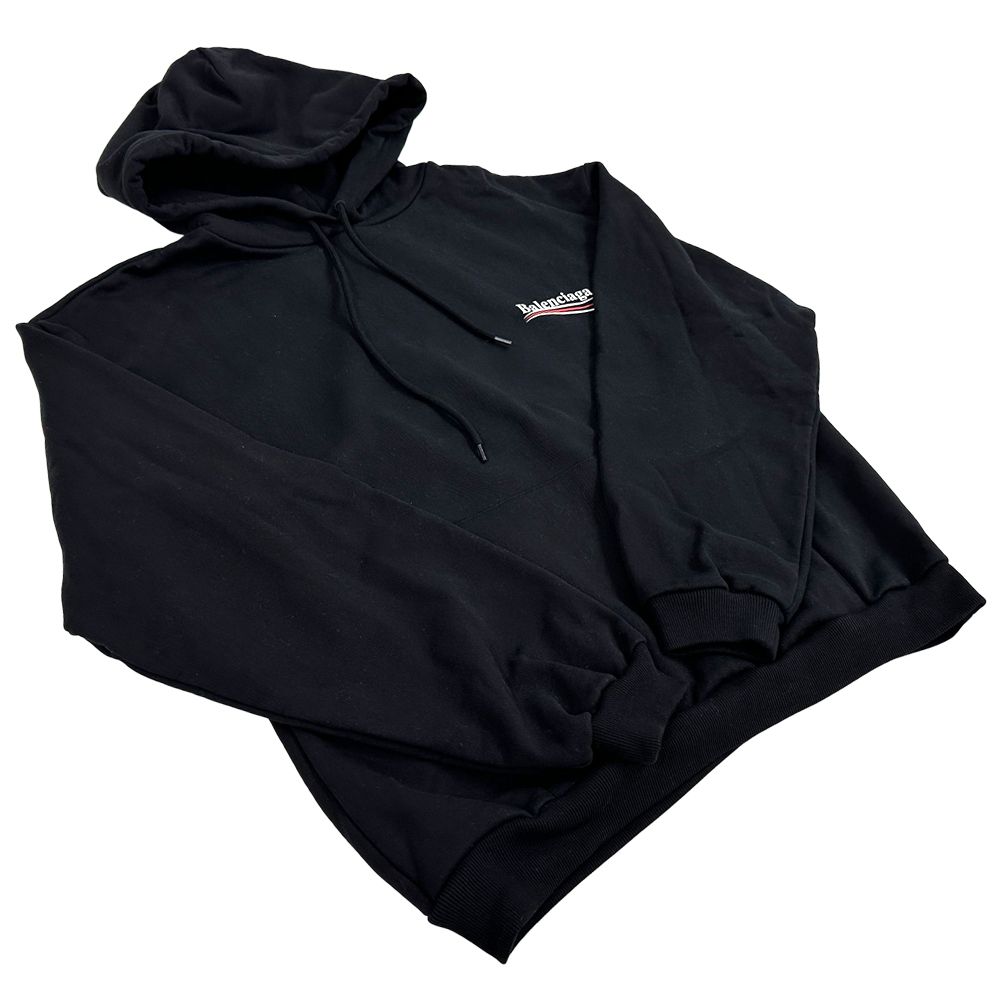 Balenciaga Hoodie Cotton Black L Oversize — view 5