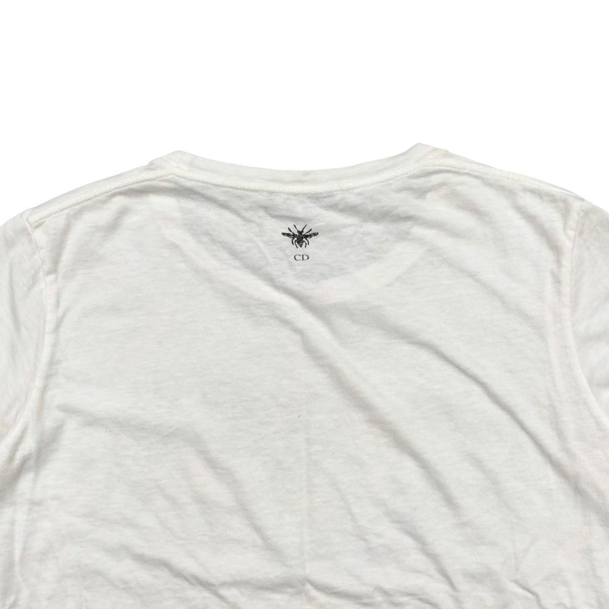 Dior Short Sleeve T-Shirt Etoile de Voyage S Star Botanical Animal White — view 5