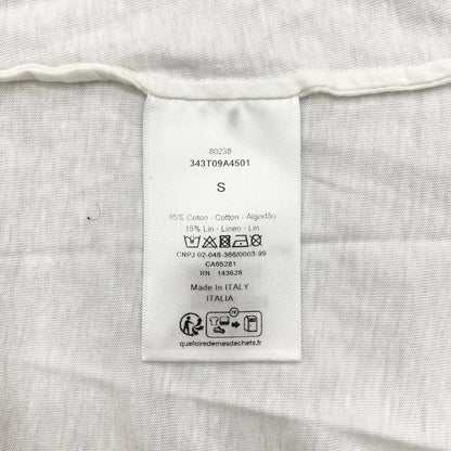 Dior Short Sleeve T-Shirt Etoile de Voyage S Star Botanical Animal White — view 8