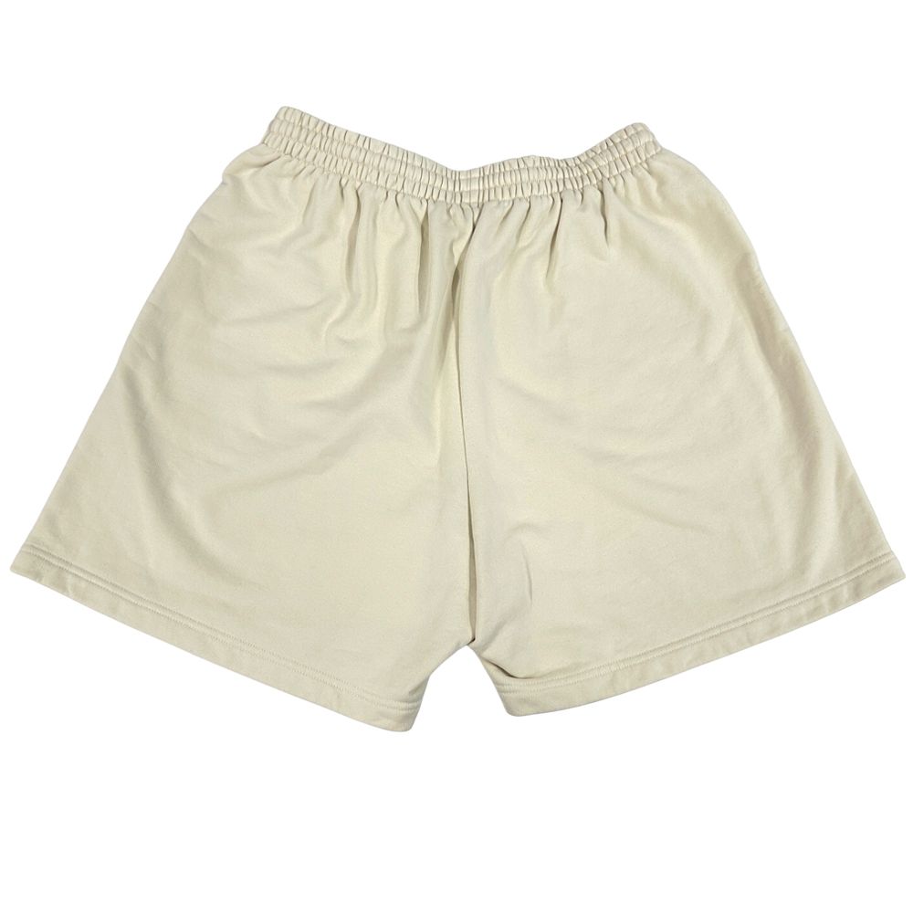 Balenciaga Set Cotton Short Sleeve T-Shirt Shorts Off White XS S Oversize — view 7