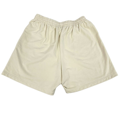 Balenciaga Set Cotton Short Sleeve T-Shirt Shorts Off White XS S Oversize — view 7