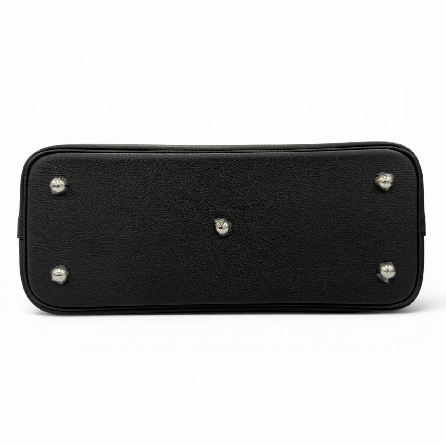 Hermes Bolide 30 Veau Epsom Silver Handbag Black — view 4