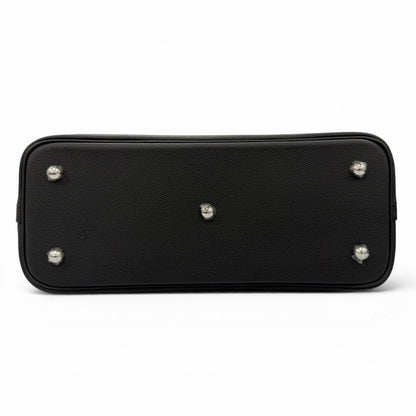 Hermes Bolide 30 Veau Epsom Silver Handbag Black — view 4