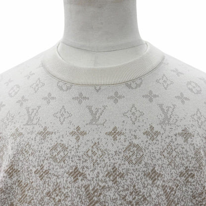 Louis Vuitton Cotton Monogram Long Sleeve Crew Neck Knit Pullover Sweatshirt — view 2