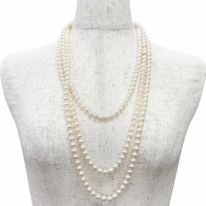 Tiffany & Co Fresh Water Pearl 925 Long Necklace White Recommended — view 4