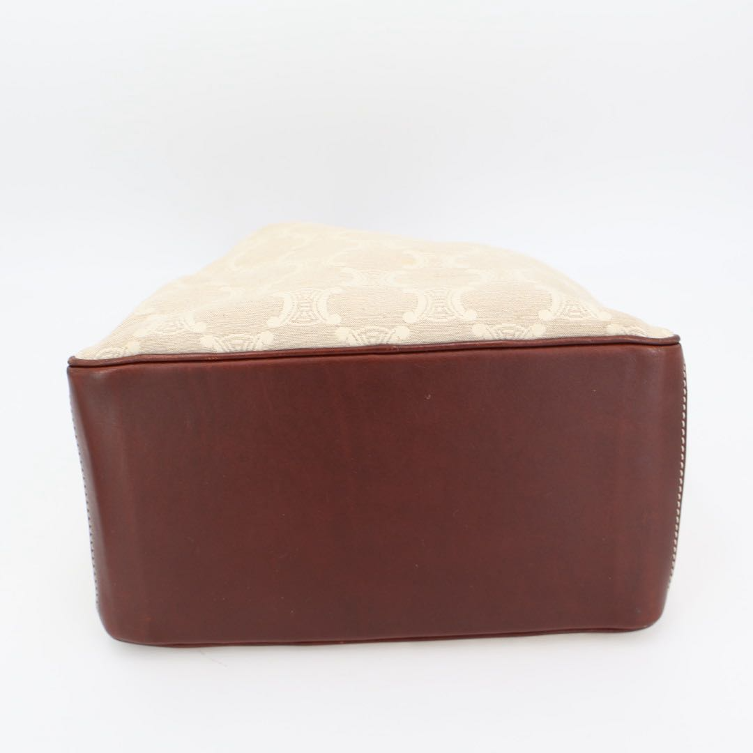 Celine Macadam Handbag Ivory — view 6