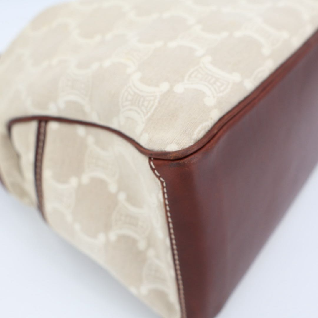 Celine Macadam Handbag Ivory — view 2