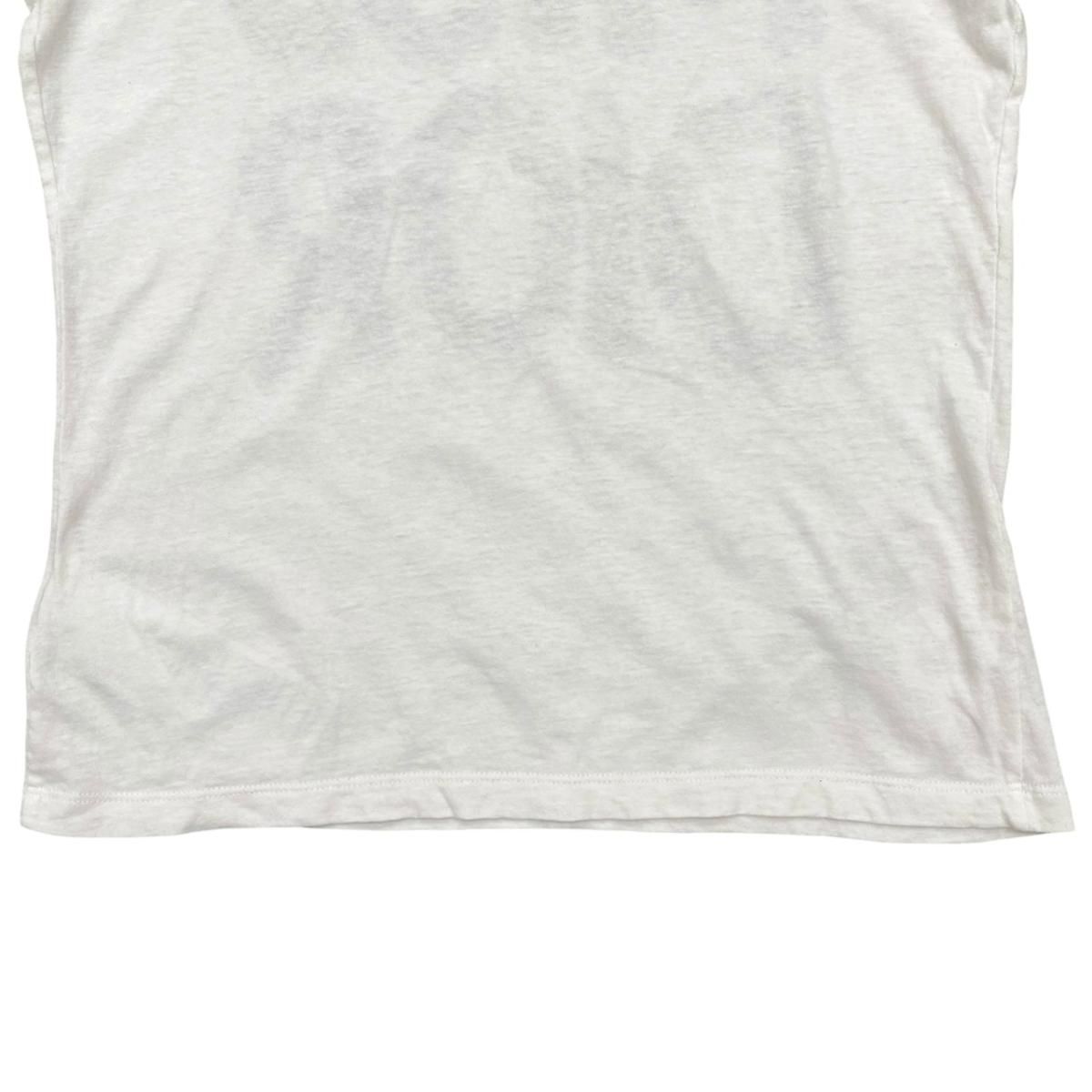 Dior Short Sleeve T-Shirt Graffiti Logo XS White Black — view 6