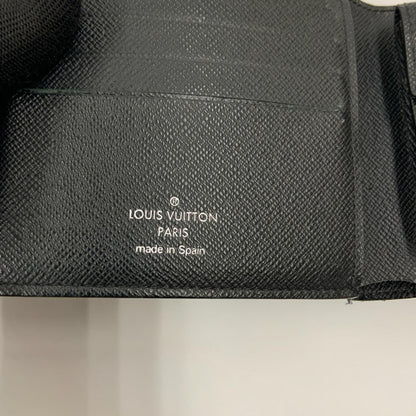 Louis Vuitton Damier Graphite Portefeuille Marco NM Bifold Wallet Black — view 8