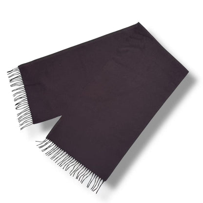 Louis Vuitton Scarf Cashmere LV Logo Brown