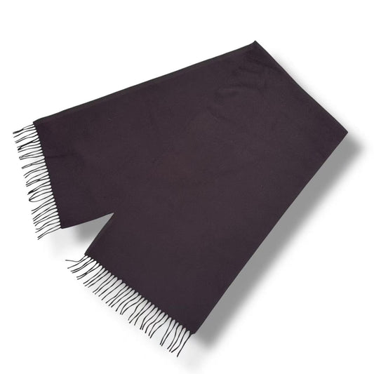 Louis Vuitton Scarf Cashmere LV Logo Brown