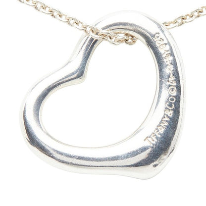 Tiffany & Co Open Heart Pendant Silver — view 3