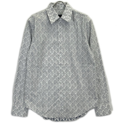 Louis Vuitton Eo4 White Monogram Flower Shirt