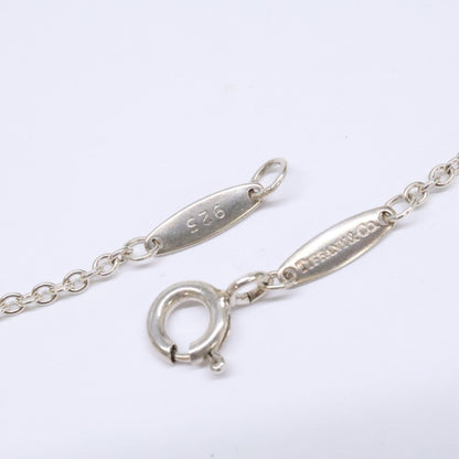 Tiffany & Co 925 Elsa Peretti Pink Saffiano Heart Key Pendant — view 7