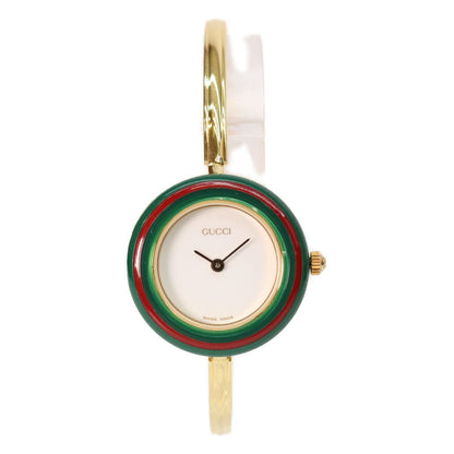 Gucci 11 12.2 Change Bezel Bangle Watch M Quartz