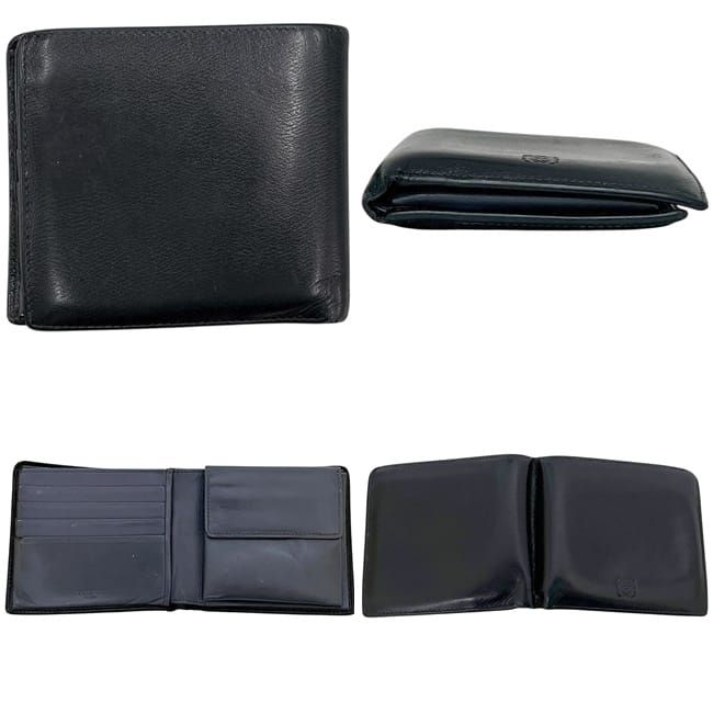 Loewe Bifold Wallet Black Anagram Leather — view 2