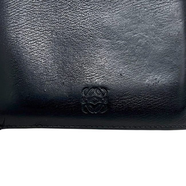 Loewe Bifold Wallet Black Anagram Leather — view 7