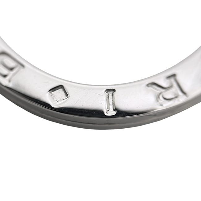 Bvlgari Key Ring Silver Polished Sterling — view 4