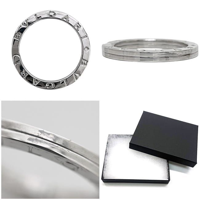 Bvlgari Key Ring Silver Polished Sterling — view 2