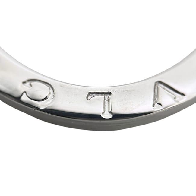 Bvlgari Key Ring Silver Polished Sterling — view 4