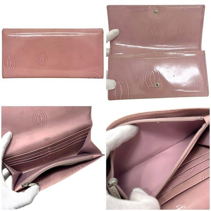 Cartier Bifold Wallet Pink Happy Birthday Leather — view 2
