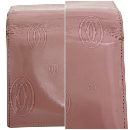 Cartier Bifold Wallet Pink Happy Birthday Leather — view 7