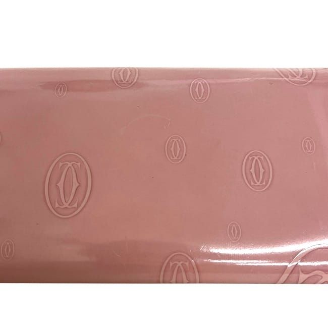 Cartier Bifold Wallet Pink Happy Birthday Leather — view 8