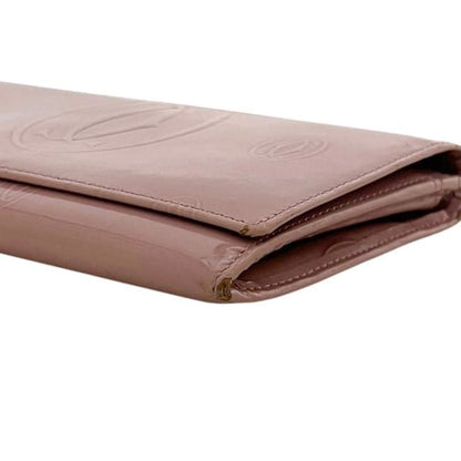 Cartier Bifold Wallet Pink Happy Birthday Leather — view 6