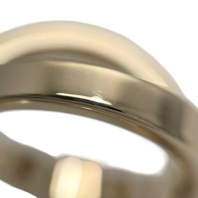 Hermes Scarf Ring Cosmos Gold Metal — view 8