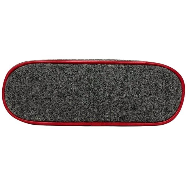 Hermes Pouch Bolide 20 Mini Gray Case Wool — view 4