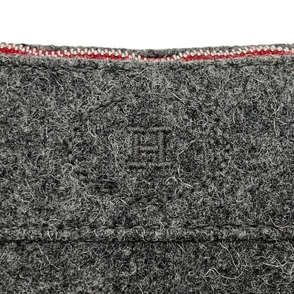 Hermes Pouch Bolide 20 Mini Gray Case Wool — view 8