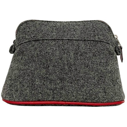 Hermes Pouch Bolide 20 Mini Gray Case Wool — view 3