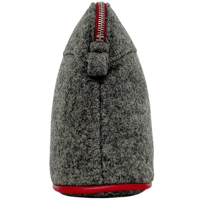 Hermes Pouch Bolide 20 Mini Gray Case Wool — view 2