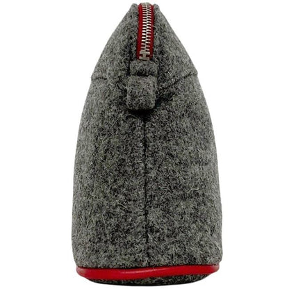 Hermes Pouch Bolide 20 Mini Gray Case Wool — view 2